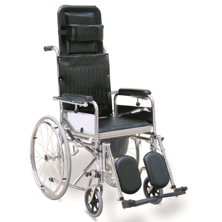 Wheelchair Reclining Commode